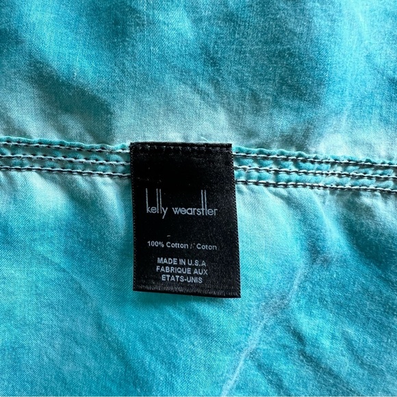 Kelly Wearstler Button Down Cotton Long Sleeve Shirt Size S - Picture 5 of 7